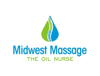 Midwest Massage The Oil Nurse logo design by cikiyunn