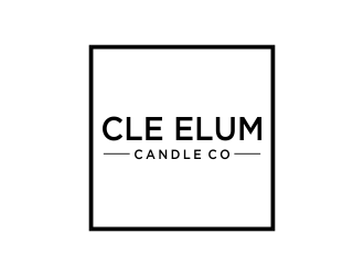 Cle Elum Candle Company  logo design by oke2angconcept