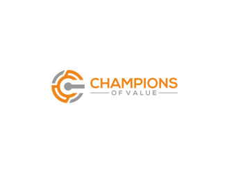 Champions of Value logo design by RIANW