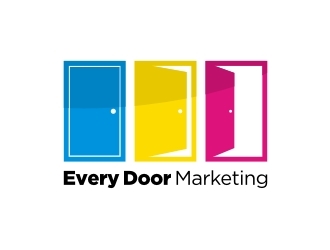 Every Door Marketing logo design by GemahRipah