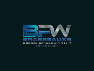 Brasseauxs Pressure Washing LLC logo design by ndaru