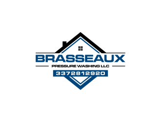 Brasseauxs Pressure Washing LLC logo design by haidar