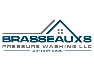 Brasseauxs Pressure Washing LLC logo design by p0peye