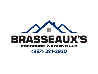 Brasseauxs Pressure Washing LLC logo design by GemahRipah