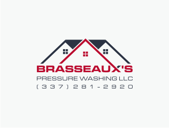 Brasseauxs Pressure Washing LLC logo design by Susanti