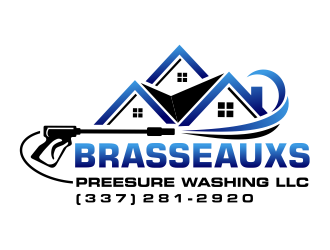 Brasseauxs Pressure Washing LLC logo design by cintoko