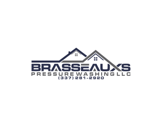 Brasseauxs Pressure Washing LLC logo design by oke2angconcept