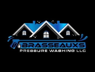 Brasseauxs Pressure Washing LLC logo design by Shabbir