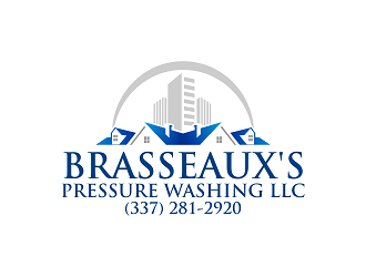 Brasseauxs Pressure Washing LLC logo design by Republik