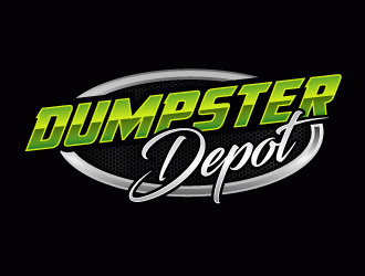 Dumpster Depot logo design by lestatic22