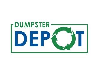 Dumpster Depot logo design by cahyobragas