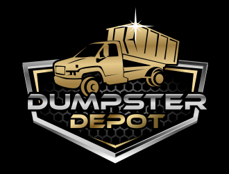 Dumpster Depot logo design by serprimero