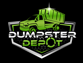 Dumpster Depot logo design by serprimero