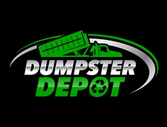 Dumpster Depot logo design by jaize