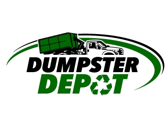 Dumpster Depot logo design by jaize