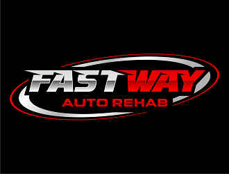 Fastway Auto Rehab logo design by haze