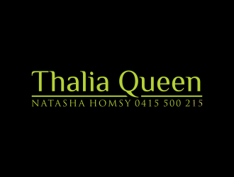 Thalia Queen logo design by RIANW