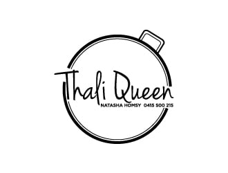 Thalia Queen logo design by Erasedink