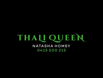 Thalia Queen logo design by Shabbir