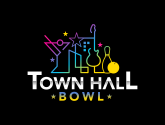 Town Hall Bowl  logo design by ingepro