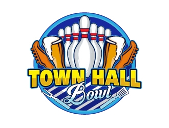 Town Hall Bowl  logo design by uttam