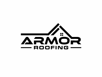 Armor Roofing  logo design by santrie