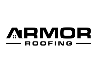 Armor Roofing  logo design by p0peye