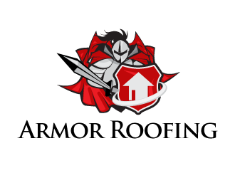 Armor Roofing  logo design by PRN123