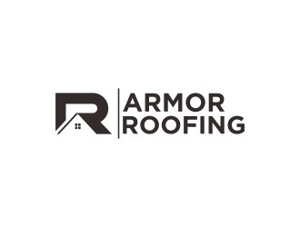 Armor Roofing  logo design by sitizen