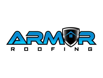 Armor Roofing  logo design by daywalker