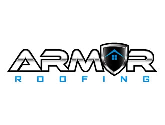 Armor Roofing  logo design by daywalker