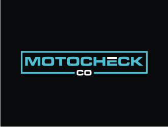Motocheck.Co logo design by Franky.