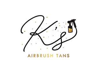 Ks Airbrush Tans logo design by logolady