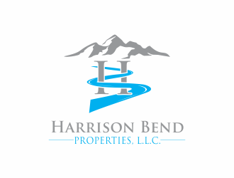 Harrison Bend Properties, L.L.C.   logo design by up2date