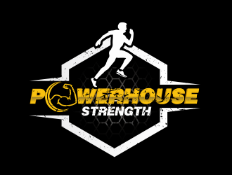 Powerhouse Sports logo design by kanal