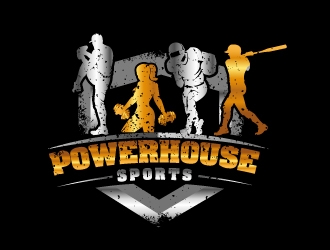 Powerhouse Sports logo design by Erasedink