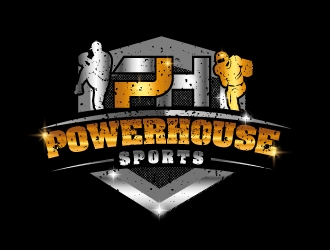 Powerhouse Sports logo design by Erasedink