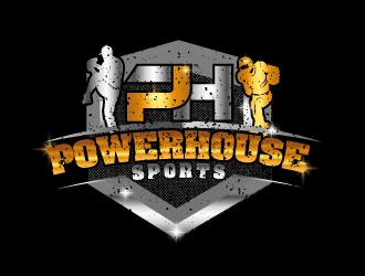 Powerhouse Sports logo design by Erasedink