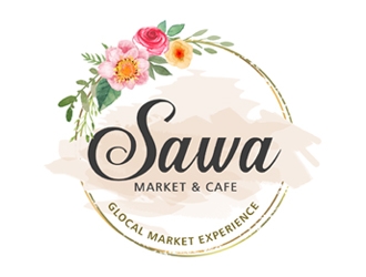 Sawa Market & Cafe  logo design by ingepro