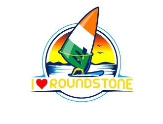 Roundstone Windsurfing logo design by dasigns