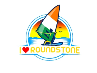 Roundstone Windsurfing logo design by dasigns
