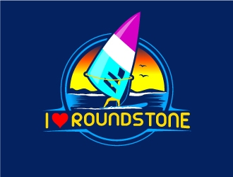 Roundstone Windsurfing logo design by dasigns