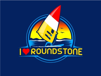 Roundstone Windsurfing logo design by dasigns