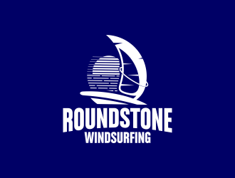 Roundstone Windsurfing logo design by Asani Chie