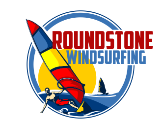 Roundstone Windsurfing logo design by veron