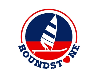 Roundstone Windsurfing logo design by uttam