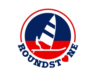 Roundstone Windsurfing logo design by uttam