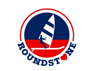 Roundstone Windsurfing logo design by uttam