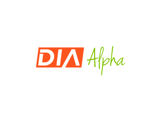 DIA Alpha logo design by sodimejo