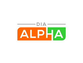 DIA Alpha logo design by ubai popi